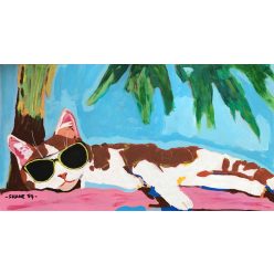 Shane 54 - A Compass Point cicája  (35x65cm) akril/farost