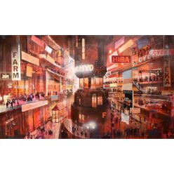 Neogrády Antal - Total Recall (60x100cm) olaj/vászon