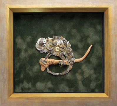 Goldberg Manufactory - Kaméleon (42,5x46,5cm)