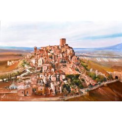   Neogrády Antal - Históriák földjén (60 x 90 cm) olaj/vászon