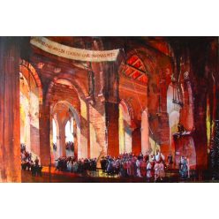 Neogrády Antal - Patrician (80x120cm) oil/canvas