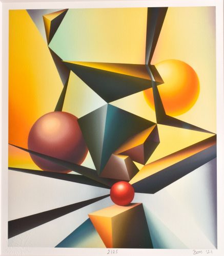 Bors Györgyi - Közös nevező 2/25 (30 x 26 cm) print/papír