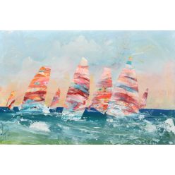 Neogrády Antal - Széllovagok (40 x 60 cm) olaj/farost