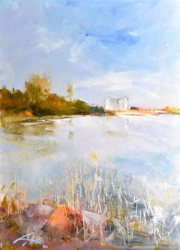 Gécseg András - Balatonpart Keszthelyről