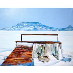 Duhaj Péter - Tanúk előtt (80 x 100 cm) olaj/vászon