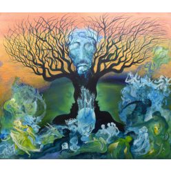   Cakó Ferenc - Éden után (60x70cm) olaj/kasírozott vászon