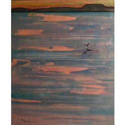   Pálfy Julianna - Végtelen Balaton (60 x 50 cm) olaj/vászon
