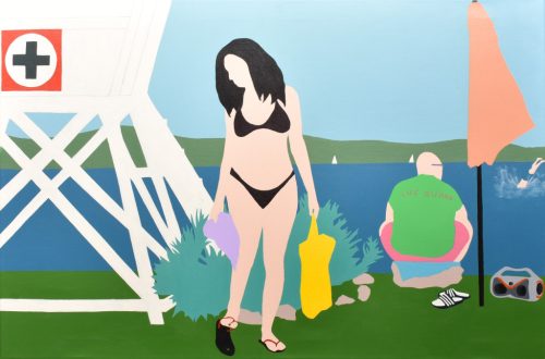 Bereczki Kata -S.O.S. (60x80cm) akril/vászon