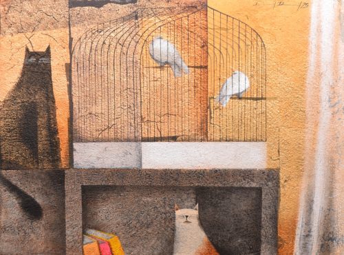 Ludvig Dániel - Egy reggelen (60 x 80 cm)