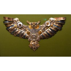   Goldberg Manufactory - Az idő őre (42x64 cm) vegyes technika - óraalkatrész