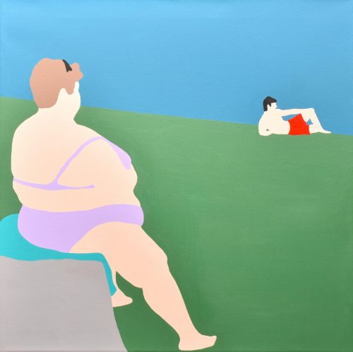 Bereczki Kata - Vágyak (50 x 50 cm) akril/vászon