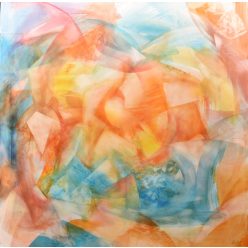 Boros Attila - Nap és Éj (70x70cm) olaj/vászon