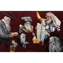 Gasztonyi Kálmán - Bölcsek (40 x 60cm) olaj/vászon