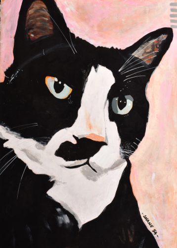 Shane 54 (Császár Előd) - Nózi (70x50cm) olaj/fa