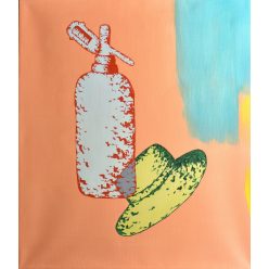   Bánföldi Zoltán - A vándor meséje (75x65cm) olaj/vászon