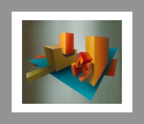 Bors Györgyi - Két torony  (1/25) (32x37,7cm) print