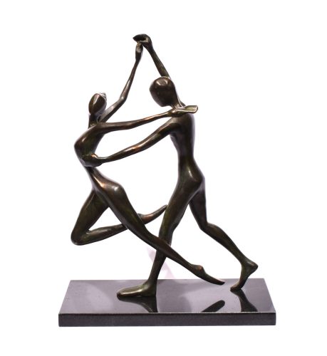 Tóth Kristóf - Tánc (40x31x16cm) bronz