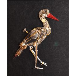   Goldberg Manufactory - Mechanikus Vàndor   (48x38 cm) vegyes technika - óraalkatrész