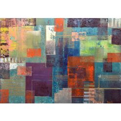   Bak Judit - Masculine lyrical expression No.II.  (50x70cm) oil/wood