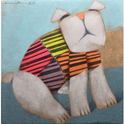 Ludvig Dániel - Lüszi (70 x 70 cm) olaj/vászon