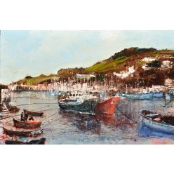 Neogrády Antal - Szieszta (40 x 60 cm) Olaj/farost