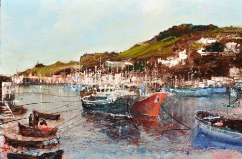 Neogrády Antal - Szieszta (40 x 60 cm) Olaj/farost