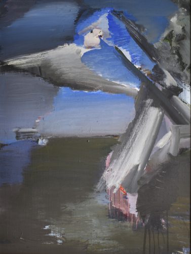 Kokas Ignác – Vágta (138,5x103,5 cm) olaj/farost