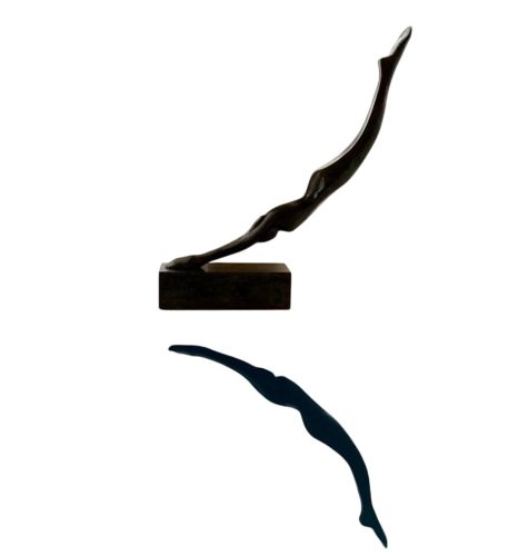 Tóth Kristóf - Nagyfejes  (150x134x30cm) bronz