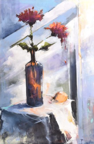 Gécseg András - Szerelem (60x40cm) olaj/vászon
