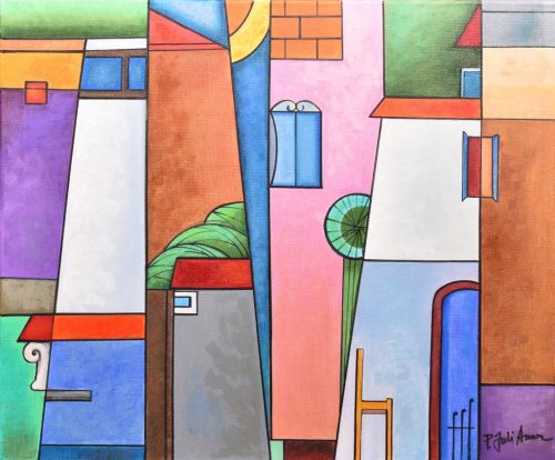 Pálfy Julianna - Terefere (50 x 60 cm) olaj/vászon