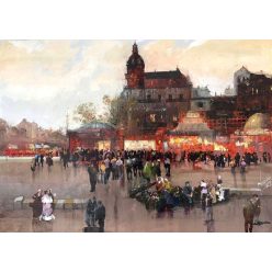 Neogrády Antal - Paris (50x70cm) oil/canvas