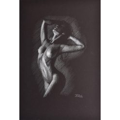 Boros Attila - Mámor (30 x 21 cm) grafika/papír