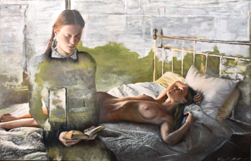 Garay-Nagy Norbert -  Translucent Memory (46x70,5cm) oil/canvas