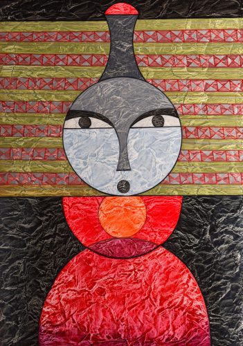 Pálfy Julianna - Amerika, Amerika (70 x 50 cm) olaj/vászon