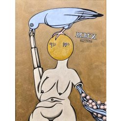   Pálfy István Putyu - Könnyező Madonna (80 x 60,5 cm) olaj/vászon