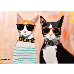   Shane 54 (Császár Előd) - Blitz Club 1979 (50x70cm) olaj/fa