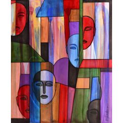   Pálfy Julianna - Visszatérő vendég (60 x 50 cm) olaj/vászon