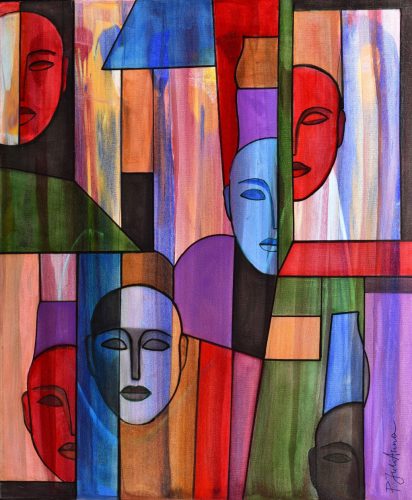 Pálfy Julianna - Visszatérő vendég (60 x 50 cm) olaj/vászon