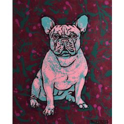 Pálfy Putyu István - Hű barát (50 x 40 cm) olaj/vászon