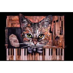 Shane 54 & Széna - Maestro (100x121cm) olaj/fa