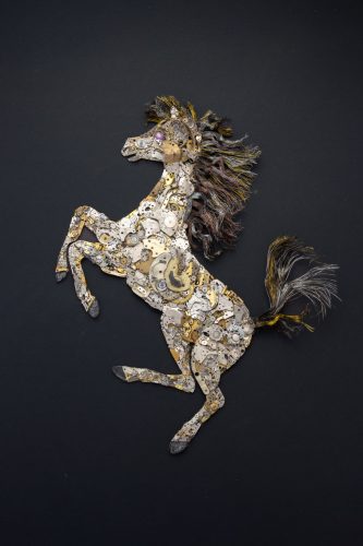 Goldberg Manufactory - Enzo's horse (59x52cm)