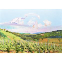 László Dániel - Szilágysámson (50 x 70 cm) olaj/vászon