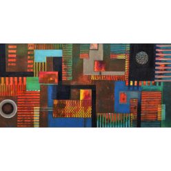 Bak Judit – Szinkópa (40 x 80 cm) olaj/fa