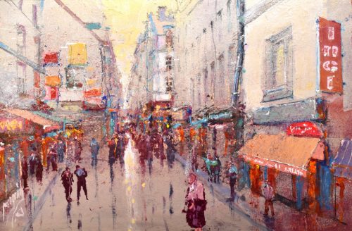 Neogrády Antal - Browsers (40x60cm) oil/MDF