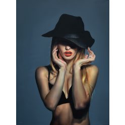 Duhaj Péter - Jazz (100 x 80 cm) olaj/vászon