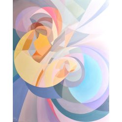 Csóka László - Metamorfózis (100x80cm) olaj/vászon