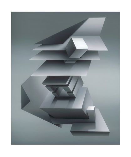Bors Györgyi - Tört ív 1/10. (60 x 50 cm) print/papír