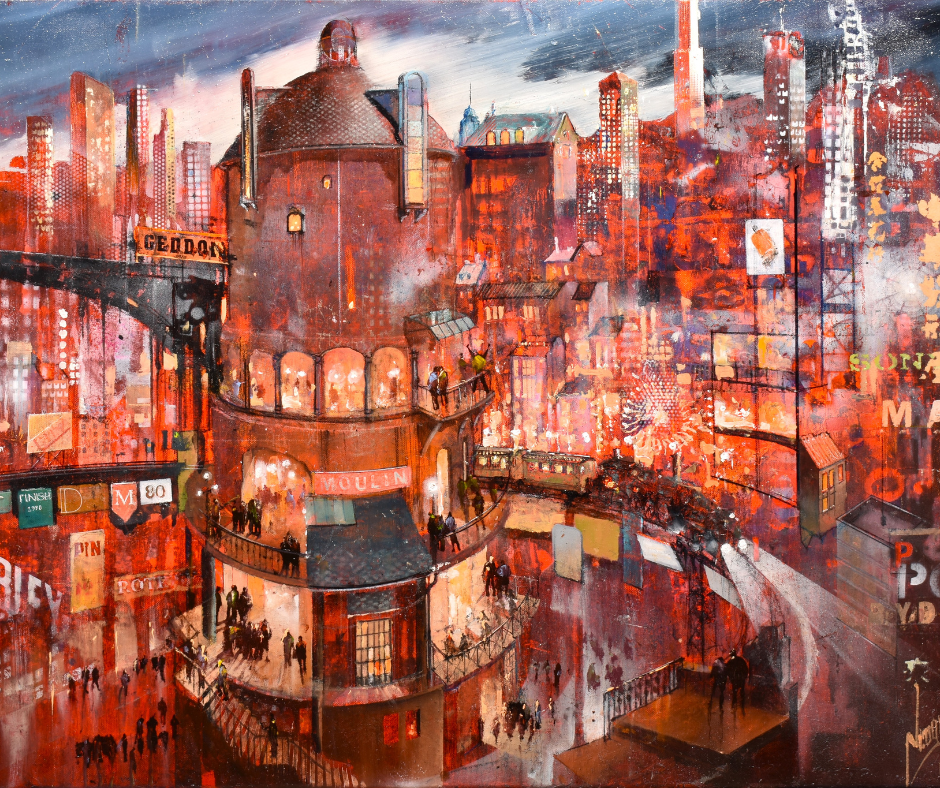 Neogrády Antal - Apokalipszis most (60 x 80 cm)